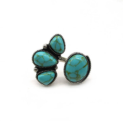 TURQUOISE BEAD RING