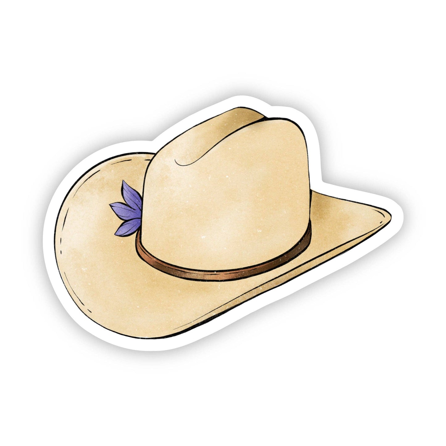 South Dakota Cowboy Hat Sticker