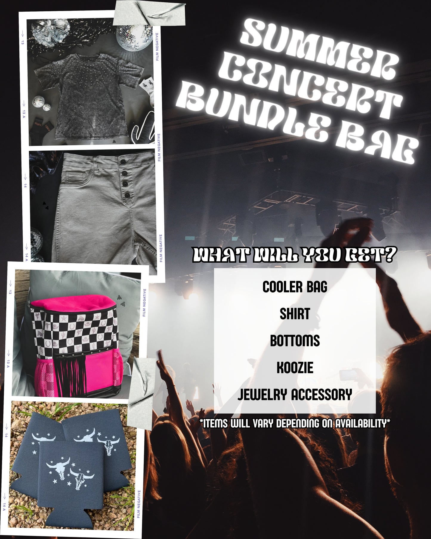 CONCERT COOLER BAG BUNDLE