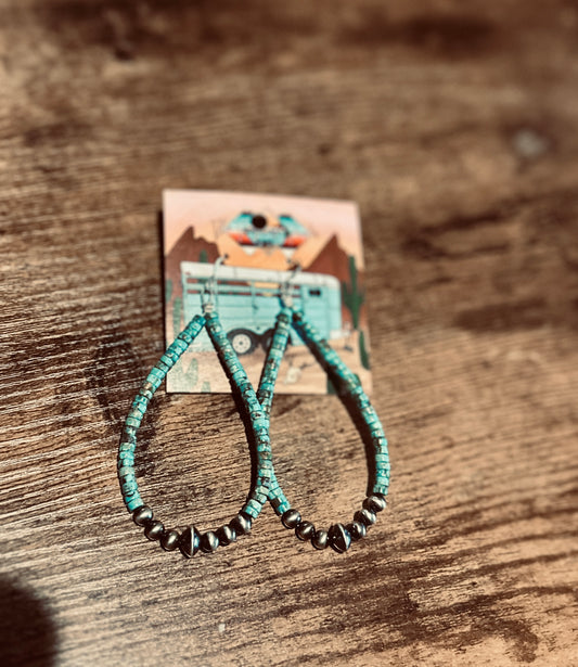 Turquoise Navajo Drops