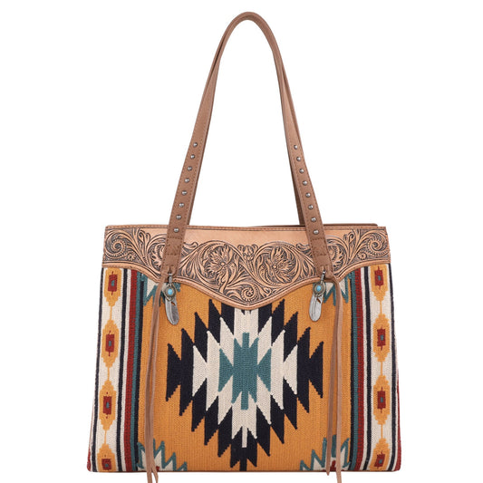 Trinity Ranch Aztec Tapestry Collection Concealed Carry Tote