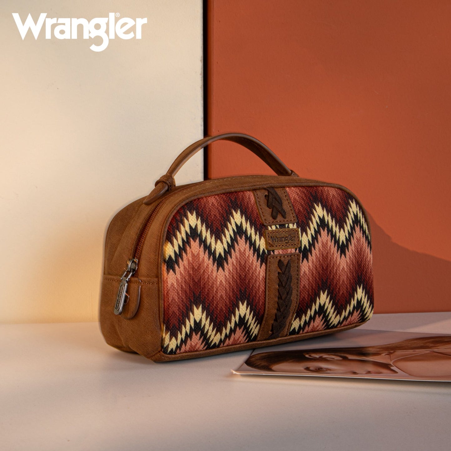 Wrangler Maroon Aztec Handbag Family