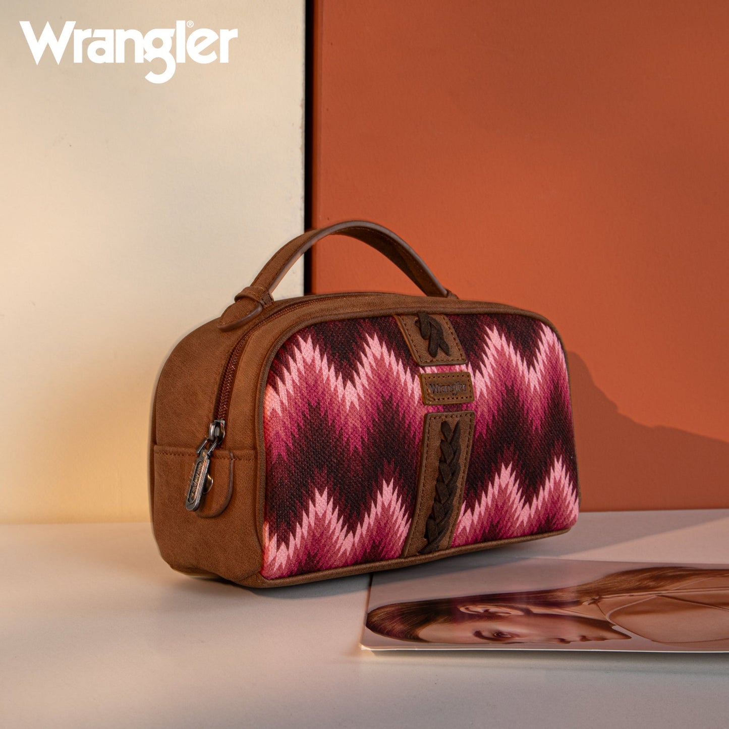 Wrangler Pink Aztec Handbag Family