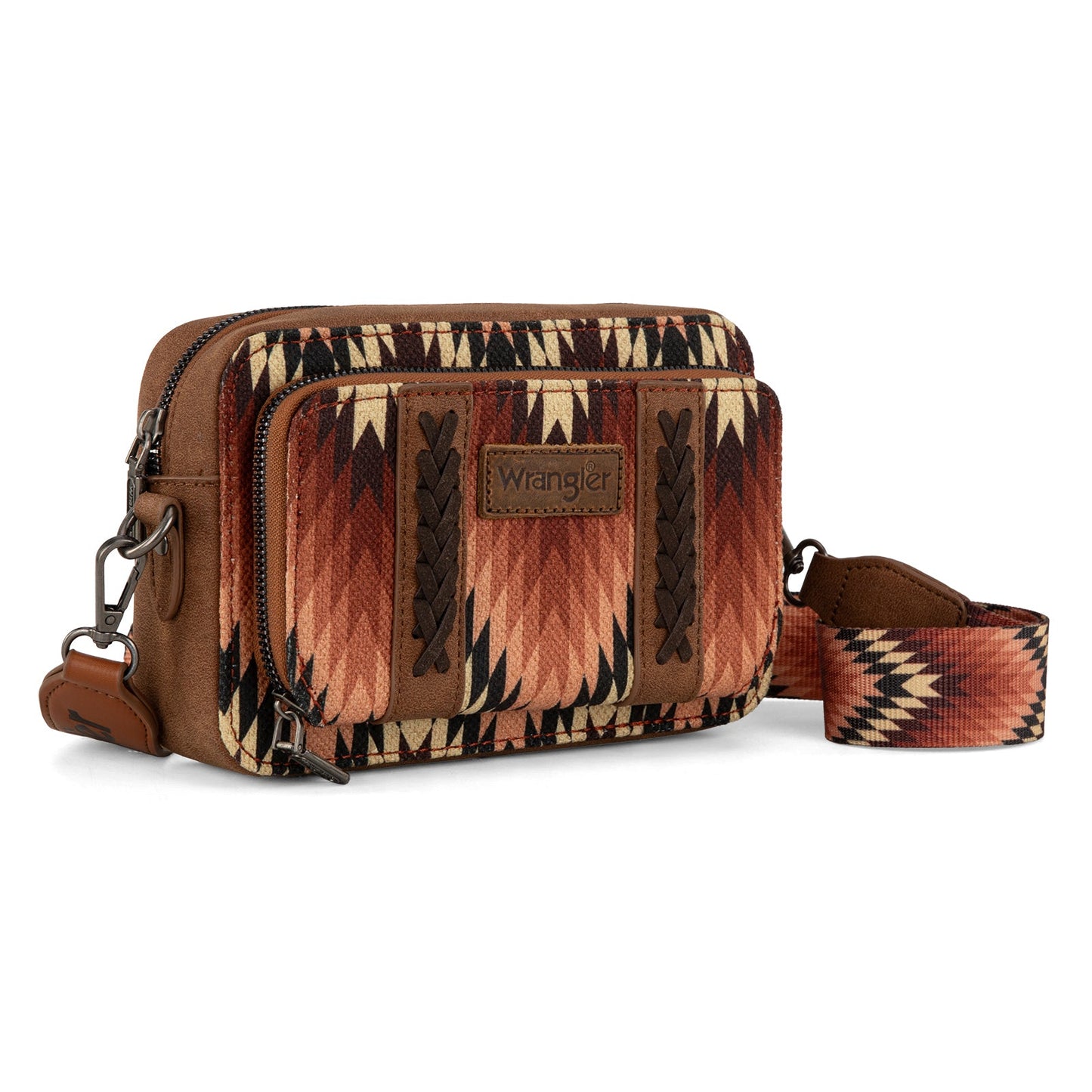 Wrangler Maroon Aztec Handbag Family