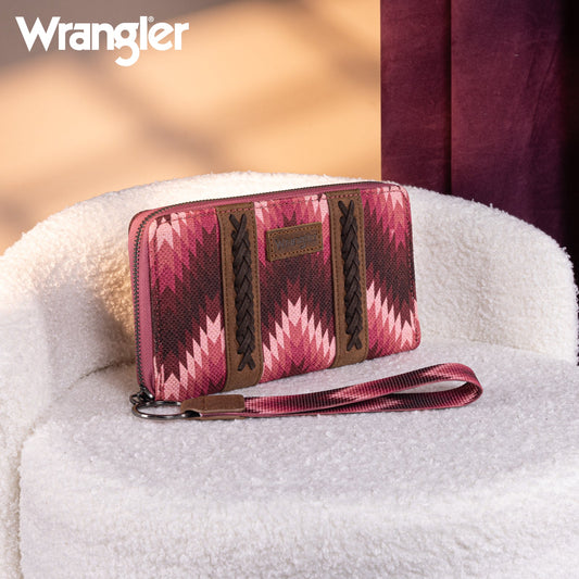 Wrangler Pink Aztec Handbag Family