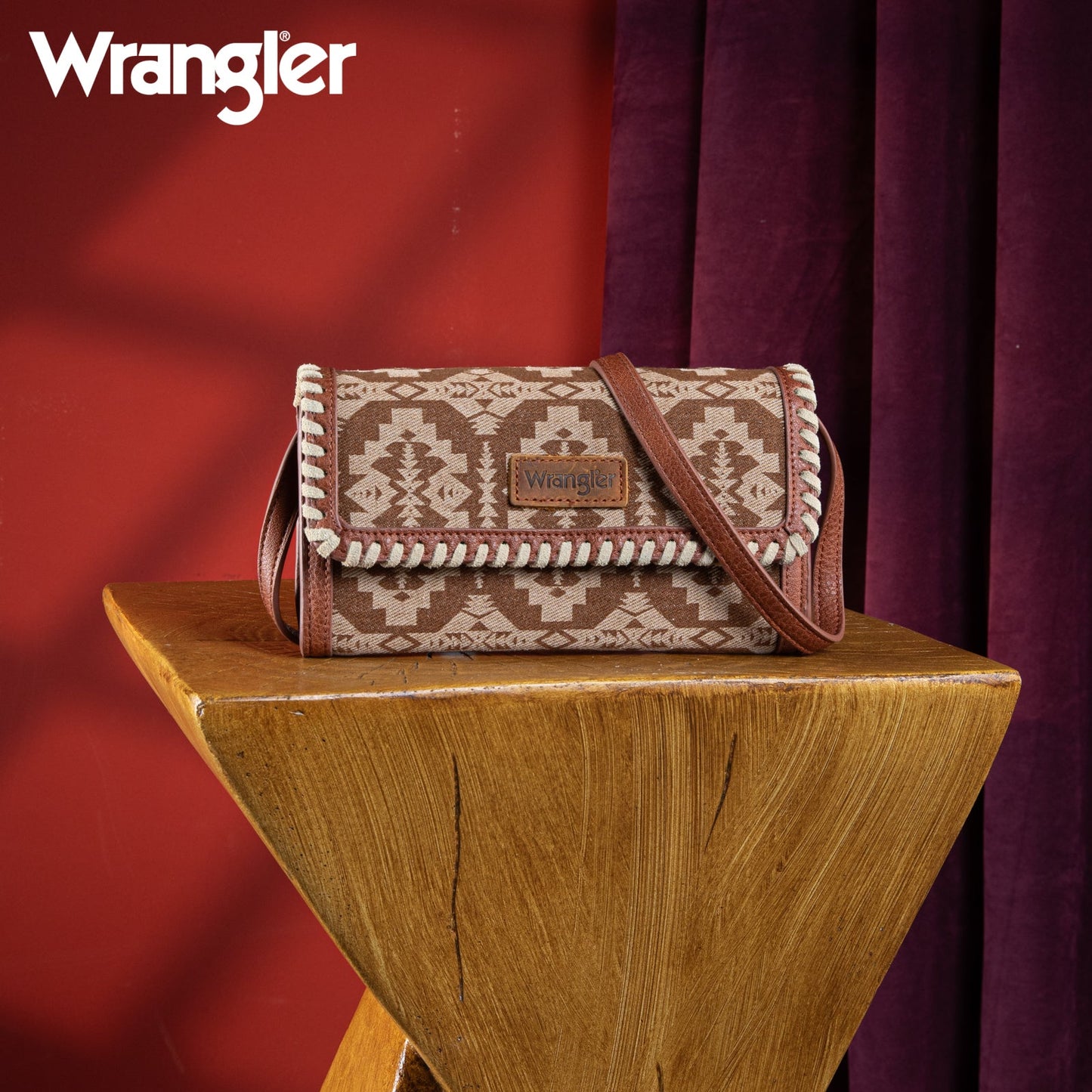 Wrangler Brown Aztec Handbag Family