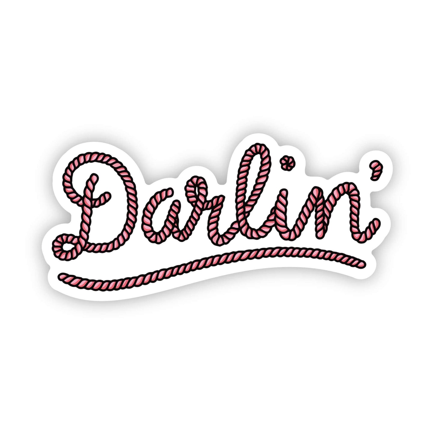 Pink "Darlin' Sticker