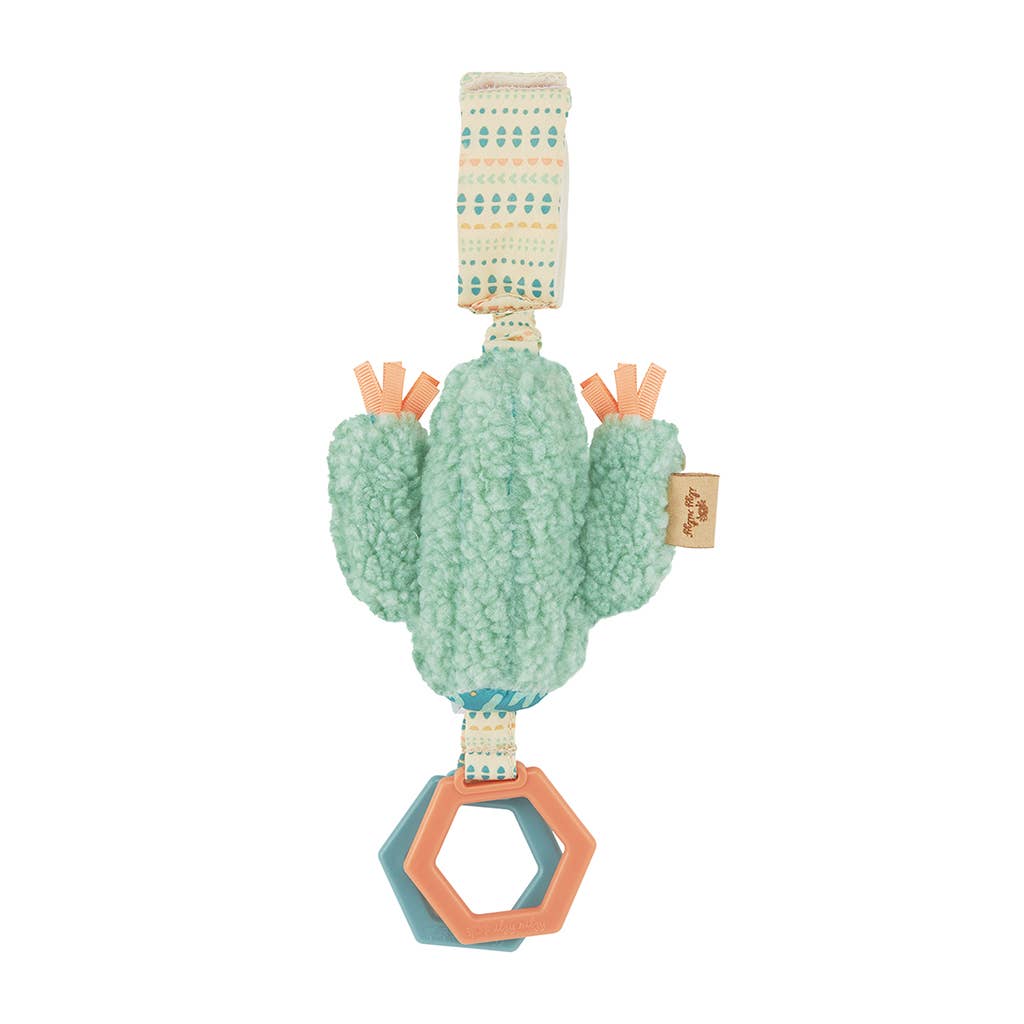 Itzy Friends Ritzy Cactus Jingle™ Attachable Travel Toy