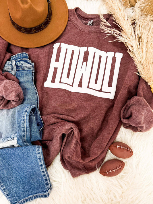 Howdy Crew Neck Sweatshirt