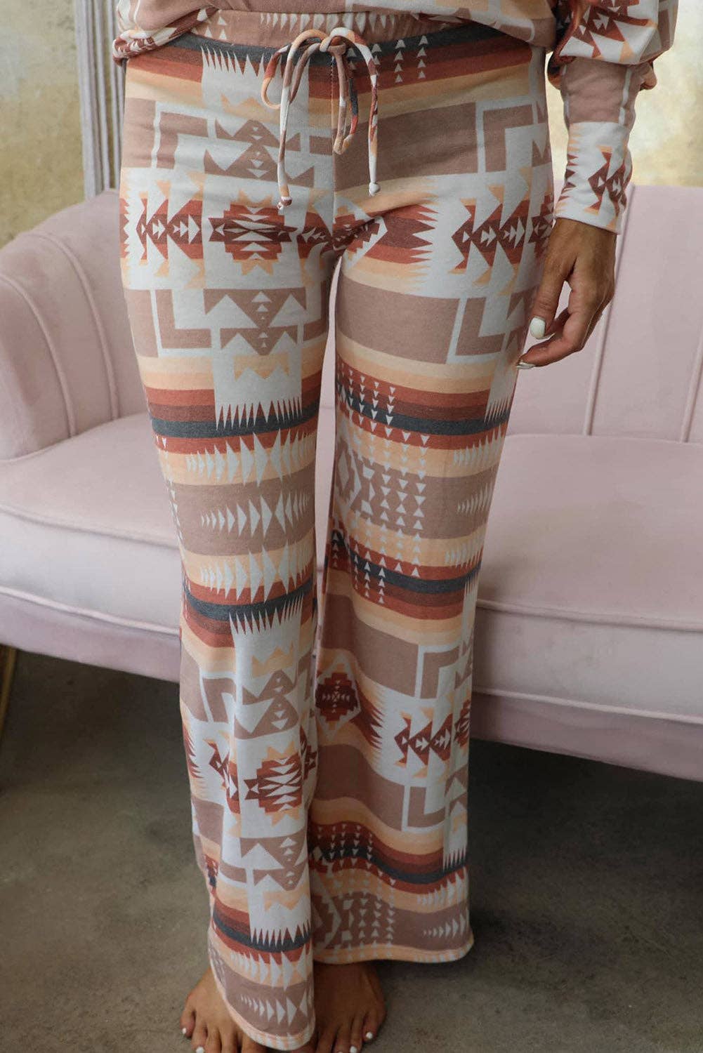 Aztec Pullover and Pants Lounge Set