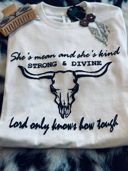 Strong & Divine Graphic Tee