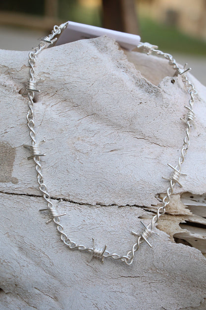 Barbed Wire Necklace