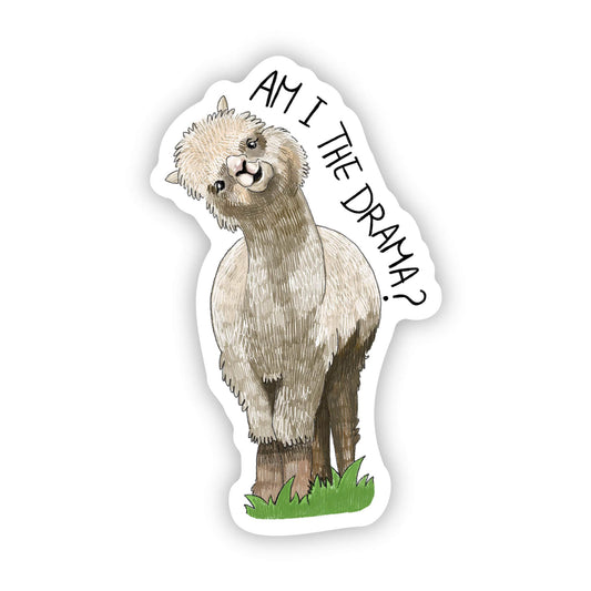 "Am I the drama" Llama